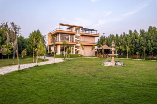 Echoes by the Aravalli | Pet-friendly 5-BHK Villa With Private Pool, Garden, Gazebo & Scenic Aravali Views – 5 bedroom villa in Jaipur, Rajasthan