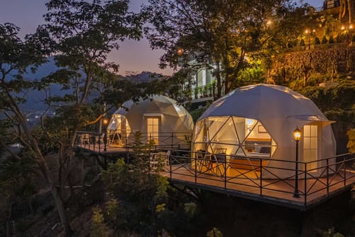 GLAMPS @ ILIKA W/ Jacuzzi – 3 bedroom villa in Kasauli, Himachal Pradesh