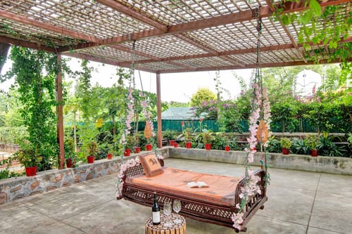 Idyllic Farmhouse - A Glasshouse w/ Outdoor Pool – 3 bedroom villa in Delhi-ncr, Haryana