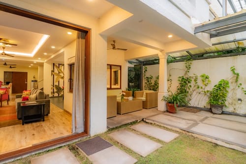 Villa Anasa | 4-BHK | Pvt Pool | Garden | Outdoor Sitting Area – 4 bedroom villa in North Goa, Goa