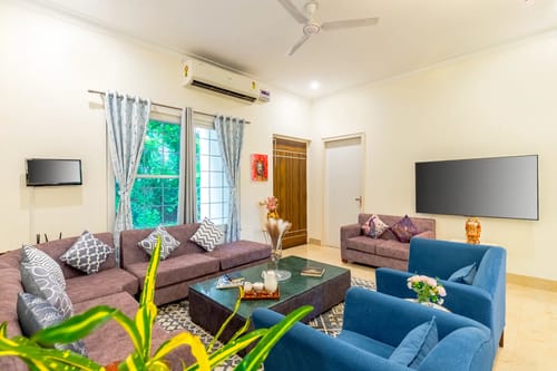 Daffodil | Pet-friendly 3-BHK Villa With Pvt Pool & Garden – 3 bedroom villa in Delhi-ncr, Delhi