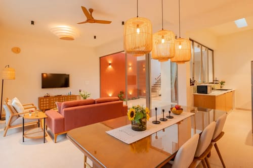 Mirai Gemini | 3-BHK | Pvt Pool| Skylights | Near Party Hotspots – 3 bedroom villa in North Goa, Goa