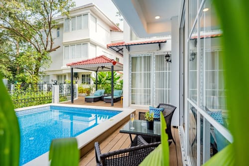 Suntuarios Casa Iris | 4-BHK | Pvt Pool | Jacuzzi | Gazebo – 4 bedroom villa in North Goa, Goa