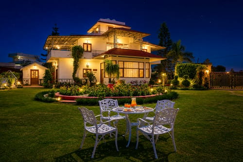 Farm Naturelle | Pet-friendly 3-BHK Farmhouse Near Jim Corbett With Garden, Terrace & Orchards  – 3 bedroom villa in Ramnagar, Uttarakhand