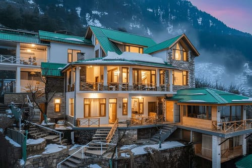 6 Rooms @ Tulip Terraces – 6 bedroom villa in Manali, Himachal Pradesh