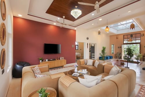 Sreelakam Villa | 4-BHK Hillside Hideaway With Pvt Pool, Terrace Lounge, Sit-Out Areas & 360 Hill Views Near Sahyadri The Waterfall – 4 bedroom villa in Karjat, Maharashtra