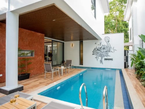 Cloud 7 Waves | 4-BHK | Pvt Pool & Jacuzzi – 4 bedroom villa in North Goa, Goa