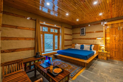 Rustic Loft 1 @ Wisteria Whispers – 2 bedroom villa in Tirthan Valley, Himachal Pradesh