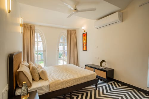 Casa Mandala  | 4-BHK villa  with Private pool and Garden area  | 5 min  away from Candolim beach – 4 bedroom villa in North Goa, Goa