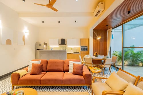 Mirai Taurus |  3-BHK | Pvt Pool | Skylights – 3 bedroom villa in North Goa, Goa