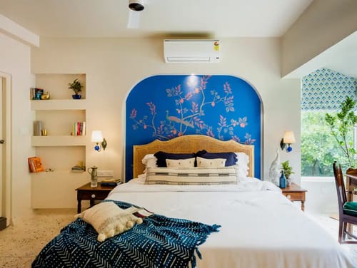 BluDoor | Exquisite Pet-friendly 5-BHK Villa With Private Pool, Lift & Entertainment Lounge Near Vagator Beach – 5 bedroom villa in North Goa, Goa