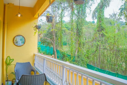Veera Marina | Elegant 1-BHK Apt With Common Pools, Gym & Lift  – 1 bedroom villa in North Goa, Goa