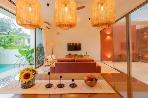 Mirai Gemini | 3-BHK | Pvt Pool| Skylights | Near Party Hotspots – 3 bedroom villa in North Goa, Goa