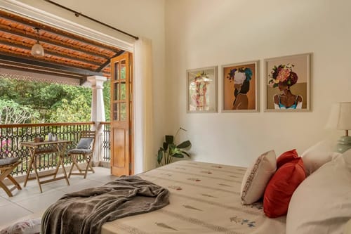PinkSky | 4-BHK | Pvt. Pool, Bar & Gazebo – 4 bedroom villa in North Goa, Goa