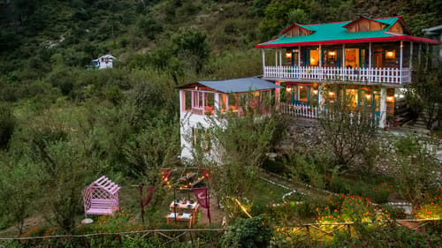  Fairytale Villa – 3 bedroom villa in Tirthan Valley, Himachal Pradesh