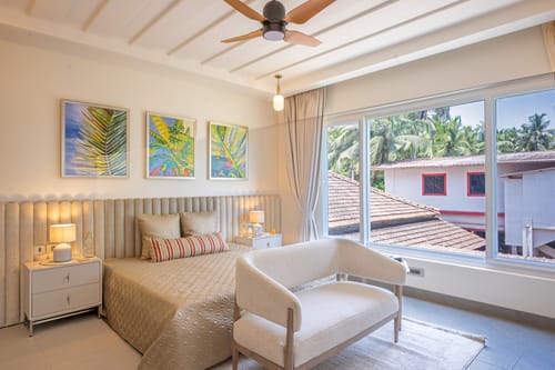 Prado | Bespoke Villa with Private Pool, Cinema Room & Alfresco Pizza Station – 4 bedroom villa in North Goa, Goa