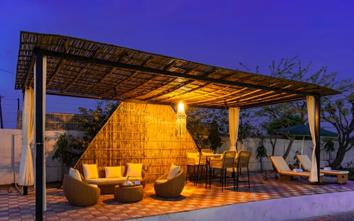 Fable Farm | 4-BHK Villa with Private Pool, Gazebo & Garden – 4 bedroom villa in Jaipur, Rajasthan