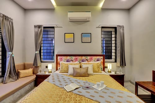 Radhyam | Charming 2–BHK Escape With Private Pool, Garden & Aravalli Hill Views – 2 bedroom villa in Udaipur, Rajasthan