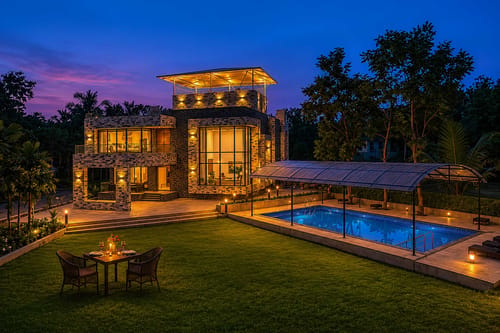 Greystone Estate – 7 bedroom villa in Lonavala, Maharashtra