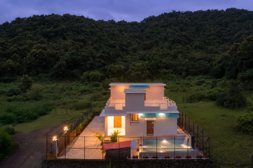 The Fernstead | Hillview 5-BHK Villa With Private Pool & Terrace; Near Major Beaches – 5 bedroom villa in Alibaug, Maharashtra