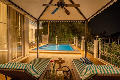 Suntuarios Casa Iris | 4-BHK | Pvt Pool | Jacuzzi | Gazebo – 4 bedroom villa in North Goa, Goa