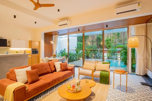 Mirai Taurus |  3-BHK | Pvt Pool | Skylights – 3 bedroom villa in North Goa, Goa