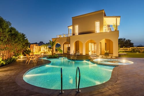 Villa Fiorita | Stunning Mediterranean-Style 3-BHK Villa With Private Pool & Outdoor Bar – 3 bedroom villa in Jaipur, Rajasthan
