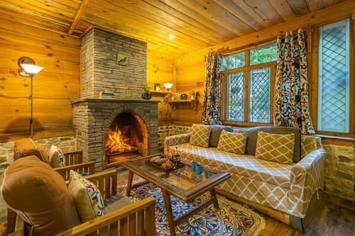 Gale @ Breezy Banks – 1 bedroom villa in Tirthan Valley, Himachal Pradesh
