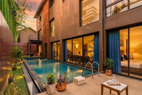 Brew & Breeze – 4 bedroom villa in North Goa, Goa