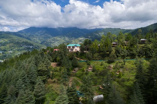 Unique Pods @ Nirvana Dhar – 8 bedroom villa in Rajgarh, Himachal Pradesh