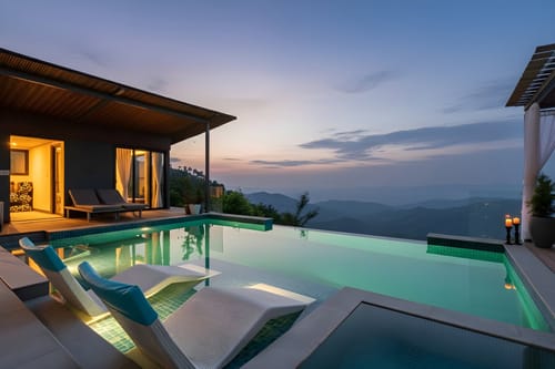 3 Rooms @ Savara w/ Heated Infinity Pool and Jacuzzi Villa in Kasauli
 – 3 bedroom villa in Kasauli, Himachal Pradesh