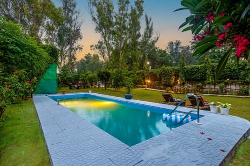 Daffodil | Pet-friendly 3-BHK Villa With Pvt Pool & Garden – 3 bedroom villa in Delhi-ncr, Delhi