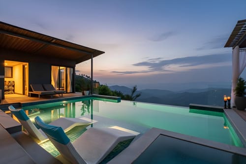 Savara w/ Heated Infinity Pool and Jacuzzi
 – 5 bedroom villa in Kasauli, Himachal Pradesh