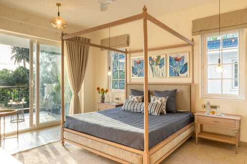 Prado | Bespoke Villa with Private Pool, Cinema Room & Alfresco Pizza Station – 4 bedroom villa in North Goa, Goa