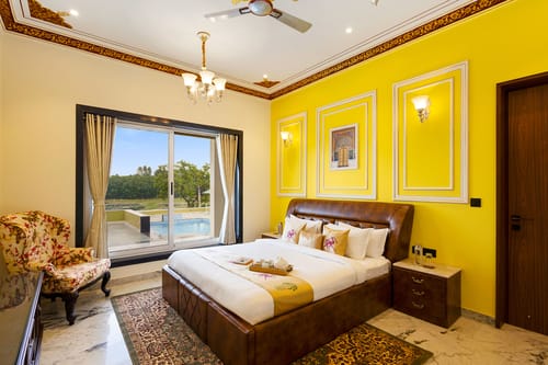 Lakemount | 2-BHK Getaway with Private Pool, Open-Air Gazebo & Terrace At Fatehsagar Lake – 2 bedroom villa in Udaipur, Rajasthan