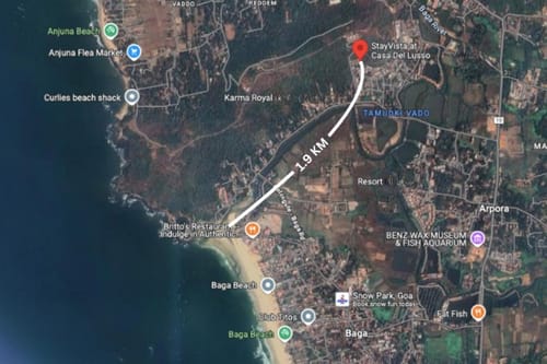 Casa Del Lusso – 5 bedroom villa in North Goa, Goa