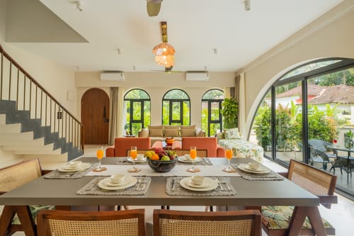 BellaVie | 3-BHK Villa With Private Pool & TV Lounge Area In A Gated Complex – 3 bedroom villa in North Goa, Goa