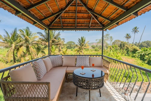 Casa Mandala  | 4-BHK villa  with Private pool and Garden area  | 5 min  away from Candolim beach – 4 bedroom villa in North Goa, Goa