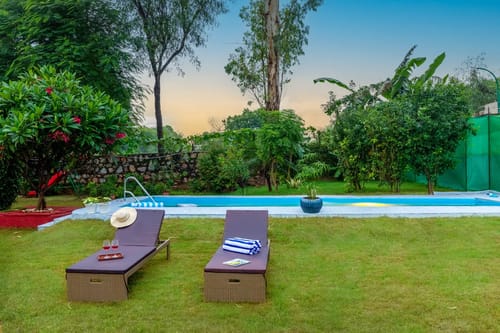 Daffodil | Pet-friendly 3-BHK Villa With Pvt Pool & Garden – 3 bedroom villa in Delhi-ncr, Delhi