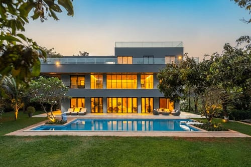 The Reflection House – 5 bedroom villa in Alibaug, Maharashtra