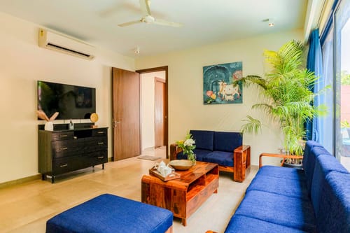 Brew & Breeze – 4 bedroom villa in North Goa, Goa