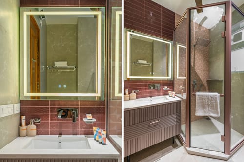 Chestnut Manor W/ Sky Jacuzzi & Steam Room
– 6 bedroom villa in Kasauli, Himachal Pradesh
