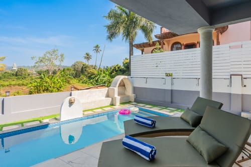 Casa Mandala  | 4-BHK villa  with Private pool and Garden area  | 5 min  away from Candolim beach – 4 bedroom villa in North Goa, Goa