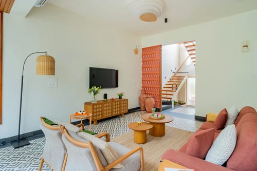 Mirai Taurus |  3-BHK | Pvt Pool | Skylights – 3 bedroom villa in North Goa, Goa