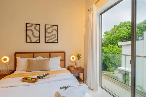 Mirai Taurus |  3-BHK | Pvt Pool | Skylights – 3 bedroom villa in North Goa, Goa