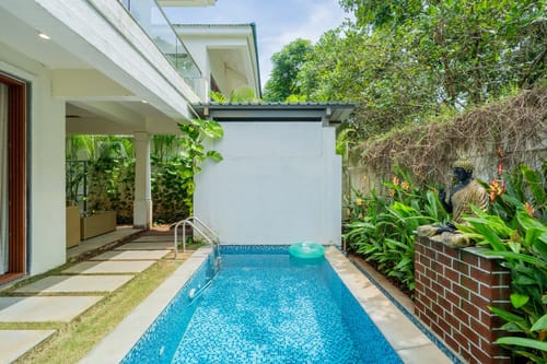 Villa Valerie | Pet-friendly 3-BHK Villa Near Popular Attractions With Pvt Pool & Bar – 3 bedroom villa in North Goa, Goa
