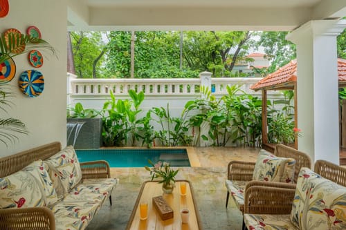 Villa Shai | 4-BHK | Pvt Pool | Gazebo | Entertainment Lounge – 4 bedroom villa in North Goa, Goa