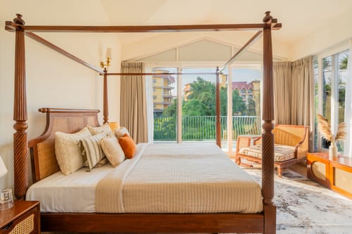 Casa Mandala  | 4-BHK villa  with Private pool and Garden area  | 5 min  away from Candolim beach – 4 bedroom villa in North Goa, Goa