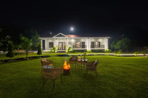 Ashirwad Farms | Pet-friendly 5-BHK Retreat With Private Pool & Garden – 5 bedroom villa in Delhi-ncr, Haryana