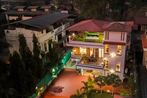Nest | 4-BHK | Pool | Terrace | Gazebo | Cabana | Garden | Pool Table | Table Tennis – 4 bedroom villa in Lonavala, Maharashtra